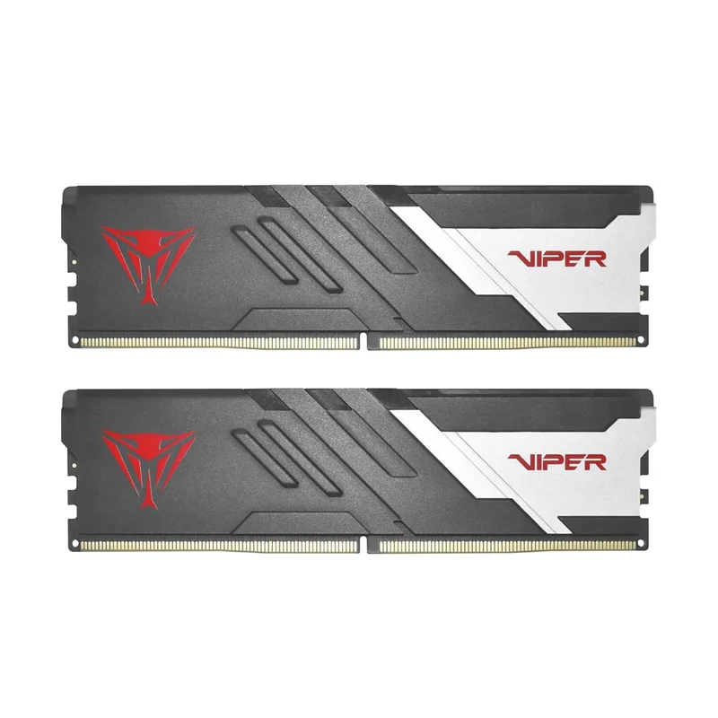 Patriot Viper Venom DDR5 32GB (2x16GB) 6000MT/s CL30 DIMM Desktop Gaming Memory with Heatsink & Compatible with Intel XMP 3.0 & AMD Expo (PVV532G600C30K)