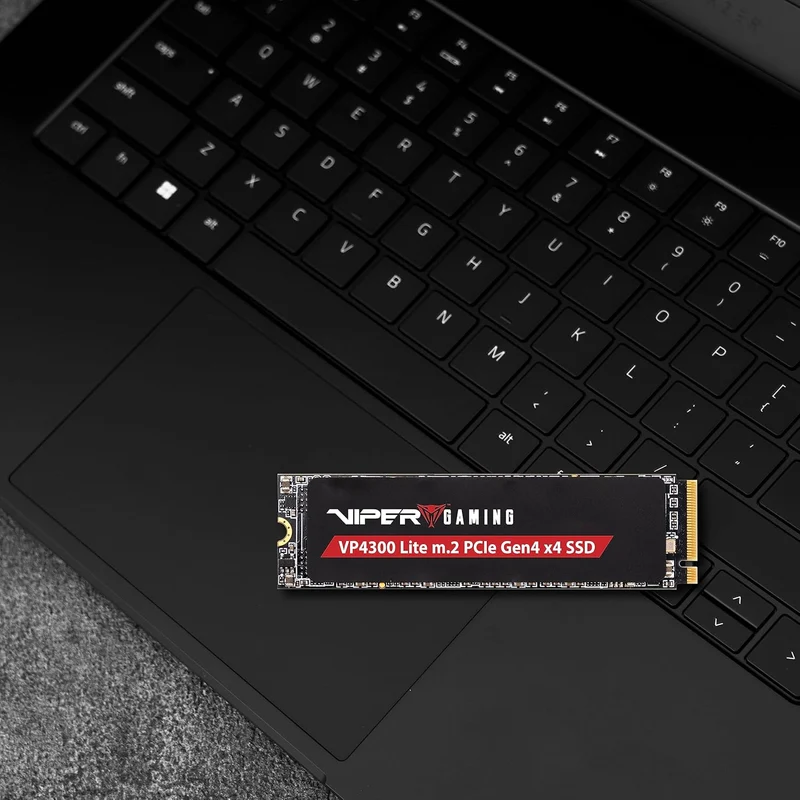Patriot Viper Gaming VP4300 Lite 1TB PCIe Gen4 x4 M.2 2280 7400MB/s Read & 6400MB/s Write External SSD (VP4300L1TBM28H)
