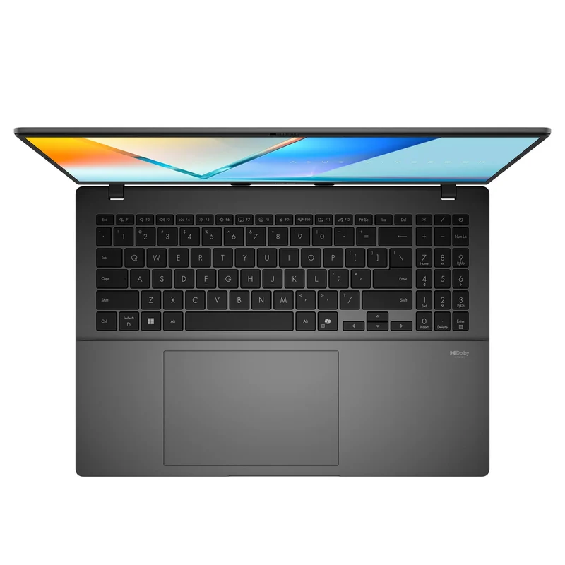 ASUS Vivobook S16 S3607AA-SH041WSM Laptop (Matte Gray) | 16" WUXGA (1920x1200) OLED | Core Ultra 7 355 | 16GB RAM | 512GB SSD | Intel Arc Graphics | Windows 11 Home | MS Office Home 2024 + MS 365 Basic + ASUS AP4600 Backpack