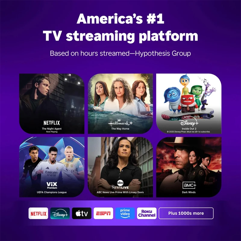 Roku Streaming Stick Plus 4K with Voice Remote