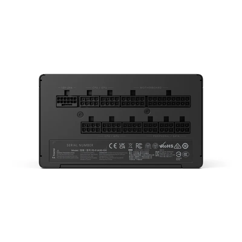 Fractal Design Ion 3 Gold 1000W Fully Modular Power Supply (Black, White)