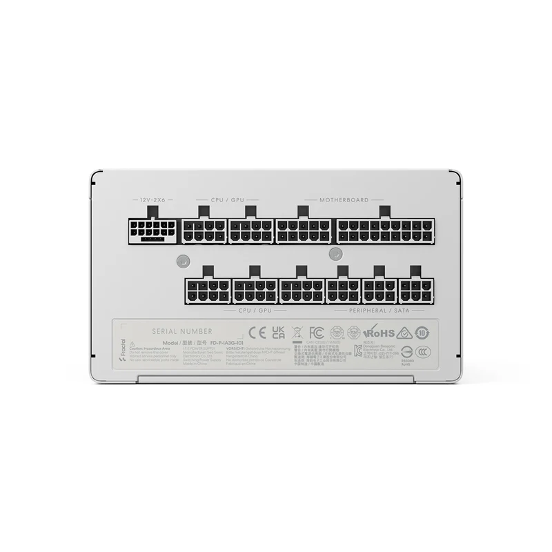 Fractal Design Ion 3 Gold 1000W Fully Modular Power Supply (Black, White)