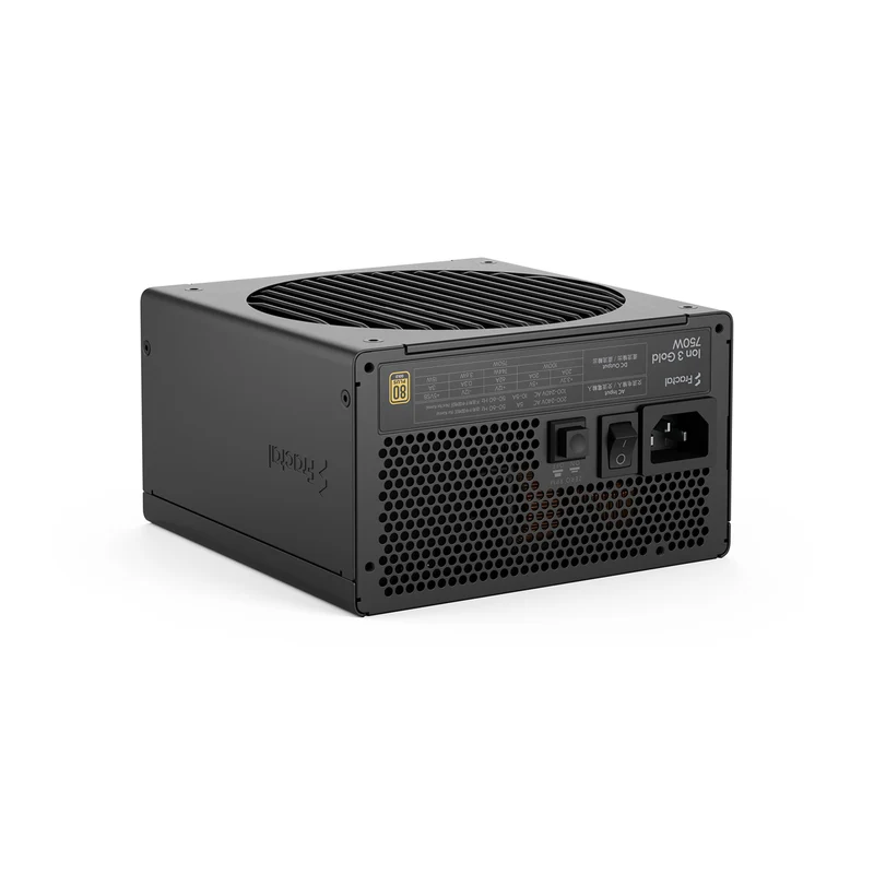 Fractal Design Ion 3 Gold 750W Fully Modular Power Supply (Black) (FD-P-IA3G-750)