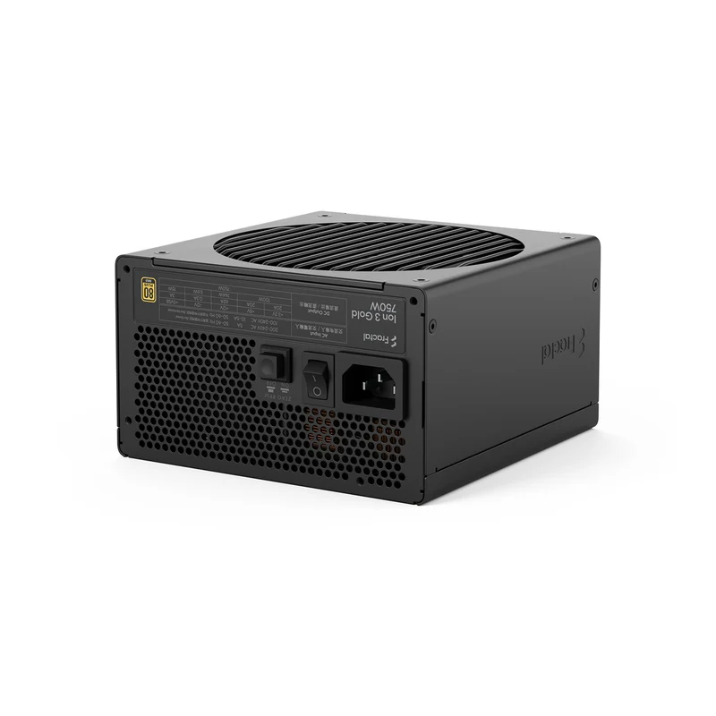 Fractal Design Ion 3 Gold 750W Fully Modular Power Supply (Black) (FD-P-IA3G-750)
