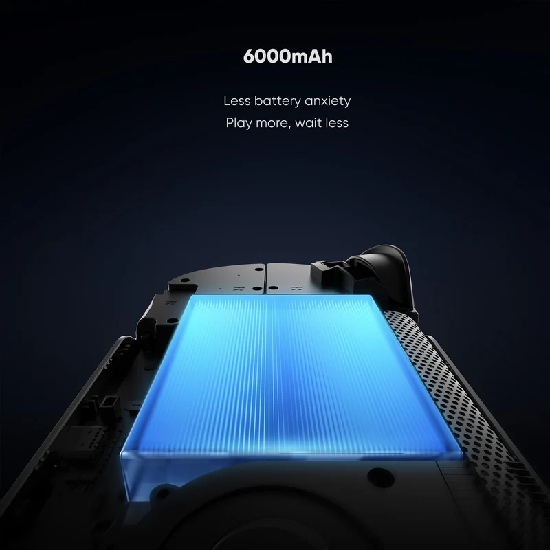 Retroid Pocket 6 Snapdragon 8 Gen 2 5.5" AMOLED (1080x1920) 120Hz 12GB + 128GB Stick Top Android Handheld Gaming System (16Bit)