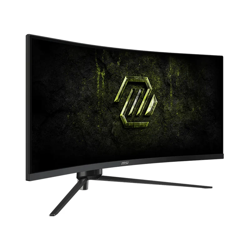 MSI MAG 345CQRF E20 34" UWQHD (3440x1440) 200Hz 0.5ms GTG Rapid VA Curved Gaming Monitor with Tilt/ Height/ Swivel/ Pivot Adjustment