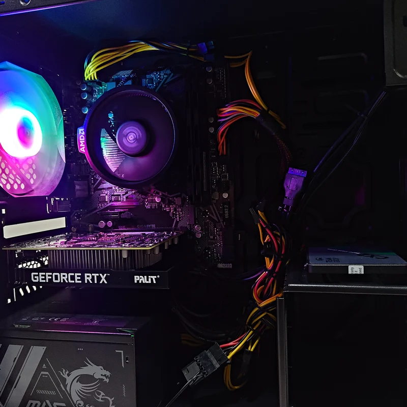 Alpha Matrexx 30 Black Desktop Gaming PC | AMD Ryzen 5 5500 | 16GB RAM | 512GB SSD | RTX 3050 | Windows 11 Pro