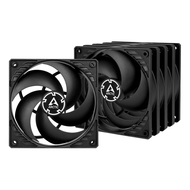 Arctic P12 120mm 5-Pack Fan (Black) (ACFAN00135A)