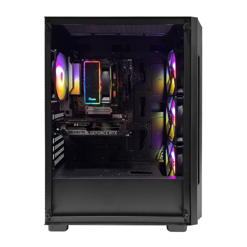 Sigma Uriel Mesh Black Desktop Gaming PC | AMD Ryzen 5 7500F | 16GB RAM | 1TB SSD | RTX 5060 | Windows 11 Pro