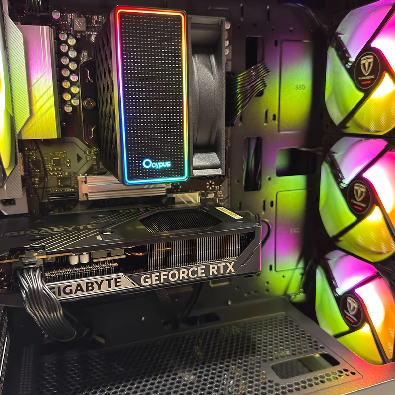 Sigma Uriel Mesh Black Desktop Gaming PC | AMD Ryzen 5 7500F | 16GB RAM | 1TB SSD | RTX 5060 | Windows 11 Pro