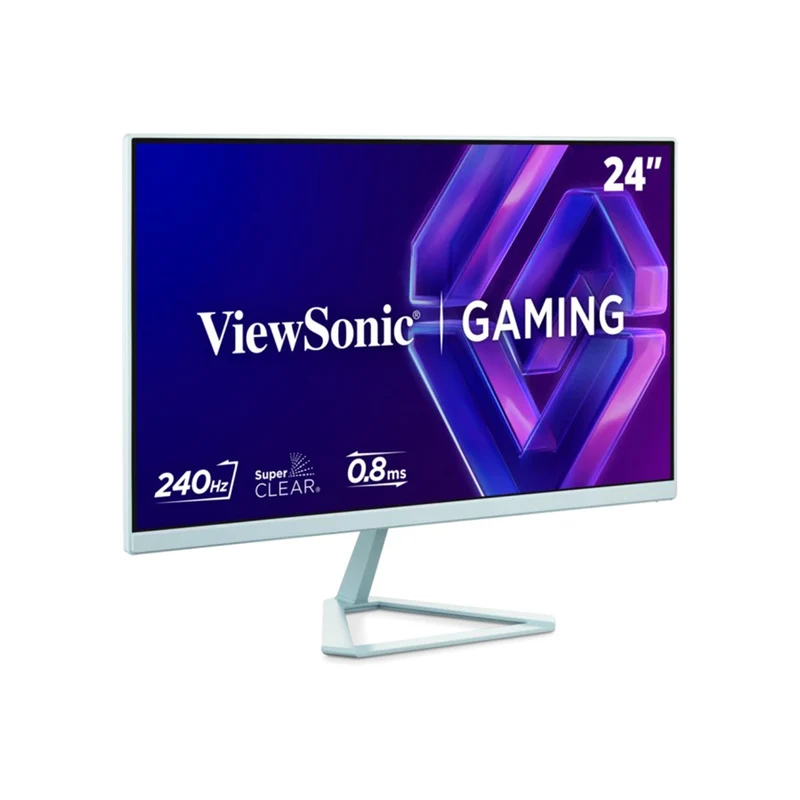 ViewSonic VX24G30-BL 24" FHD (1920x1080) 240Hz 0.08ms MPRT IPS Gaming Monitor with Tilt Adjustment (Blue)