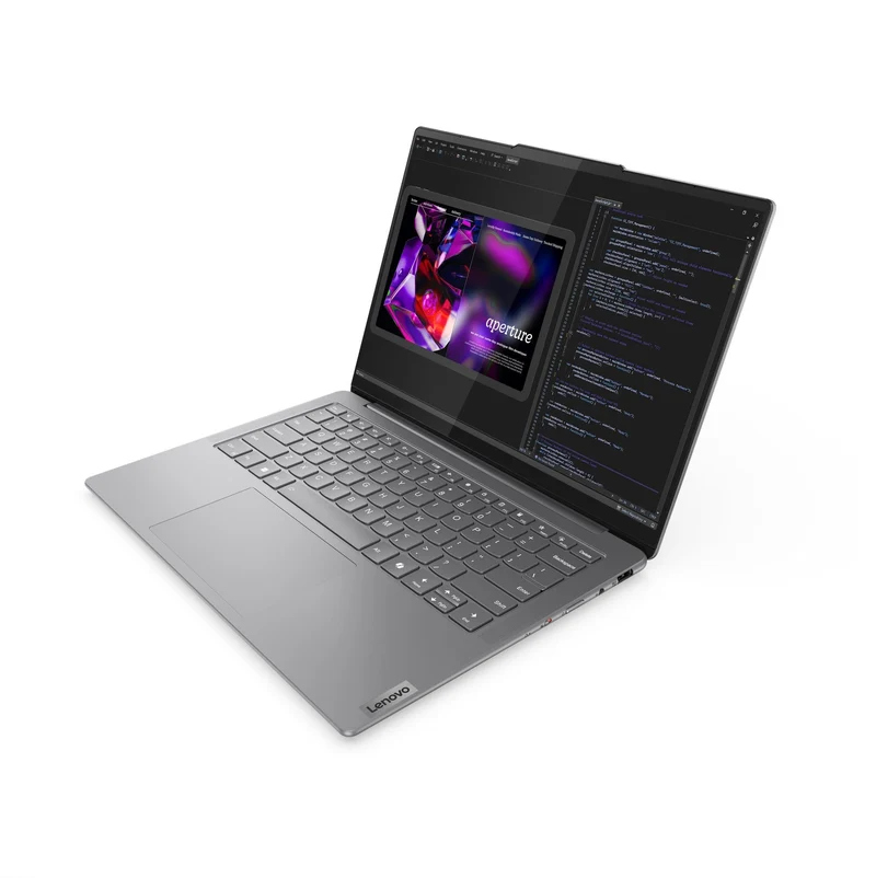 Lenovo Yoga Slim 7 14IMH9 83CV00FXPH Laptop (Luna Grey) | 14" WUXGA (1920x1200) OLED | Core Ultra 7 155H | 16GB RAM | 1TB SSD | Intel Arc Graphics | Windows 11 Home | Yoga Sleeve