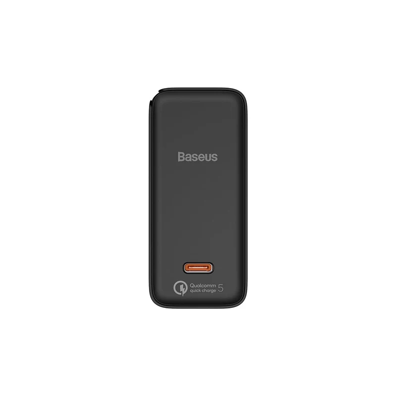 Baseus GaN2 Fast Charger 1C 100W US Set (Black) (TZCCGAN-Z01)