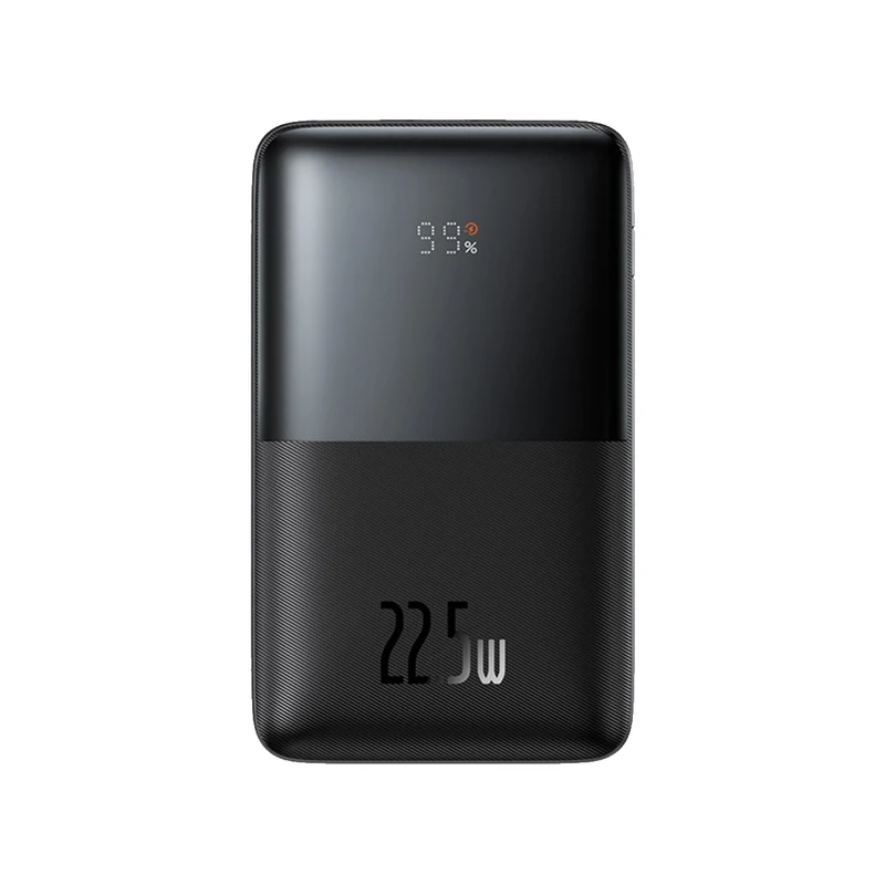 Baseus Bipow Pro Digital Display Fast Charge Power Bank 20000mAh 22.5W (Black) (PPBD040301)