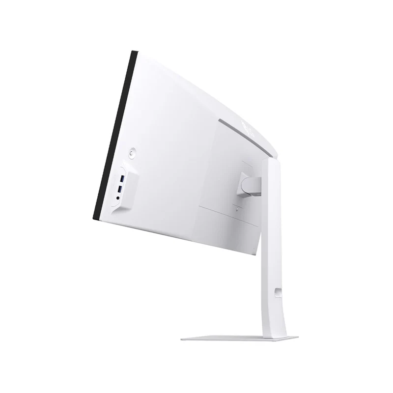 LG Ultrawide 49U950A-W 49" DUAL QHD (5120x1440) 144Hz 5ms (GtG at Faster) IPS Curved Nano Display Monitor With Tilt, Height, Swivel & Pivot Adjustment