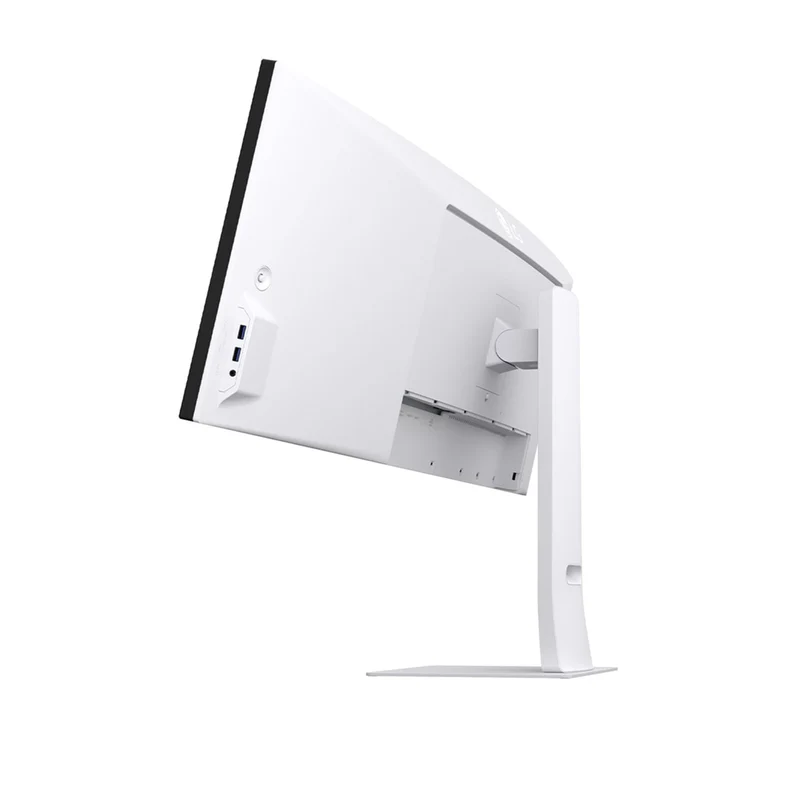 LG Ultrawide 49U950A-W 49" DUAL QHD (5120x1440) 144Hz 5ms (GtG at Faster) IPS Curved Nano Display Monitor With Tilt, Height, Swivel & Pivot Adjustment