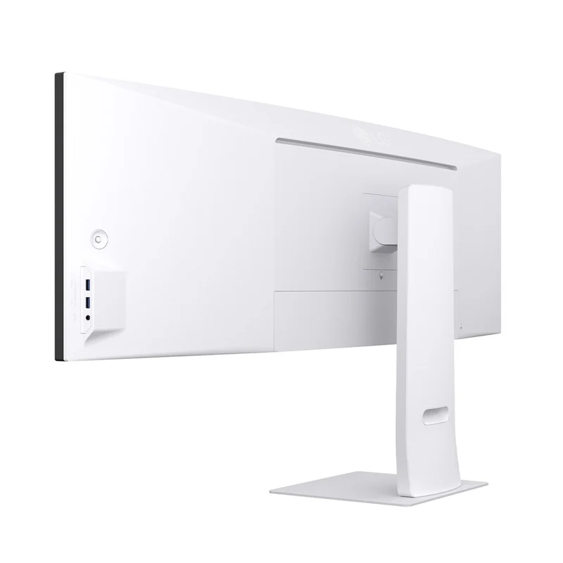 LG Ultrawide 49U950A-W 49" DUAL QHD (5120x1440) 144Hz 5ms (GtG at Faster) IPS Curved Nano Display Monitor With Tilt, Height, Swivel & Pivot Adjustment