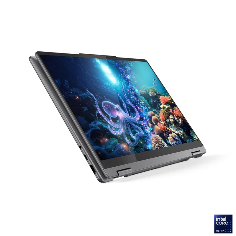 Lenovo Yoga 7 2-in-1 14ILL10 83JQ00DKPH Laptop (Luna Grey) | 14" 2.8K WQXGA+ (2880x1800) OLED 120Hz | Core Ultra 7 258V | 32GB RAM | 1TB SSD | Intel Arc Graphics 140V | Win11 Home | MS Office Home 2024 + MS 365 Basic + Yoga Pen+Yoga Slim Mouse+Yoga Sleeve
