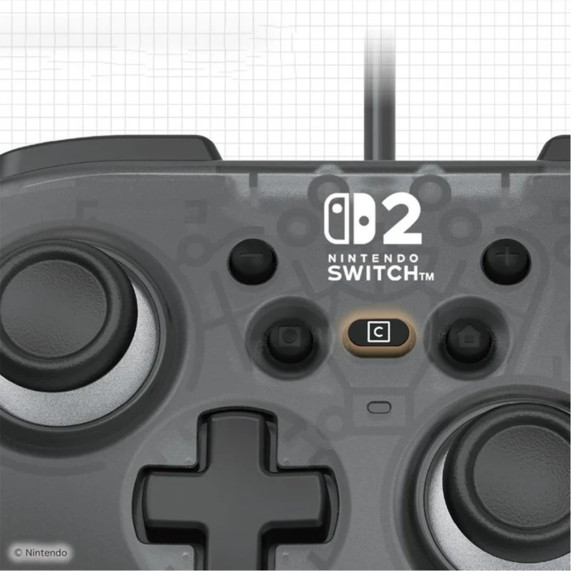 Horipad Turbo Mini for Nintendo Switch 2 (Black) (NSX-222A)