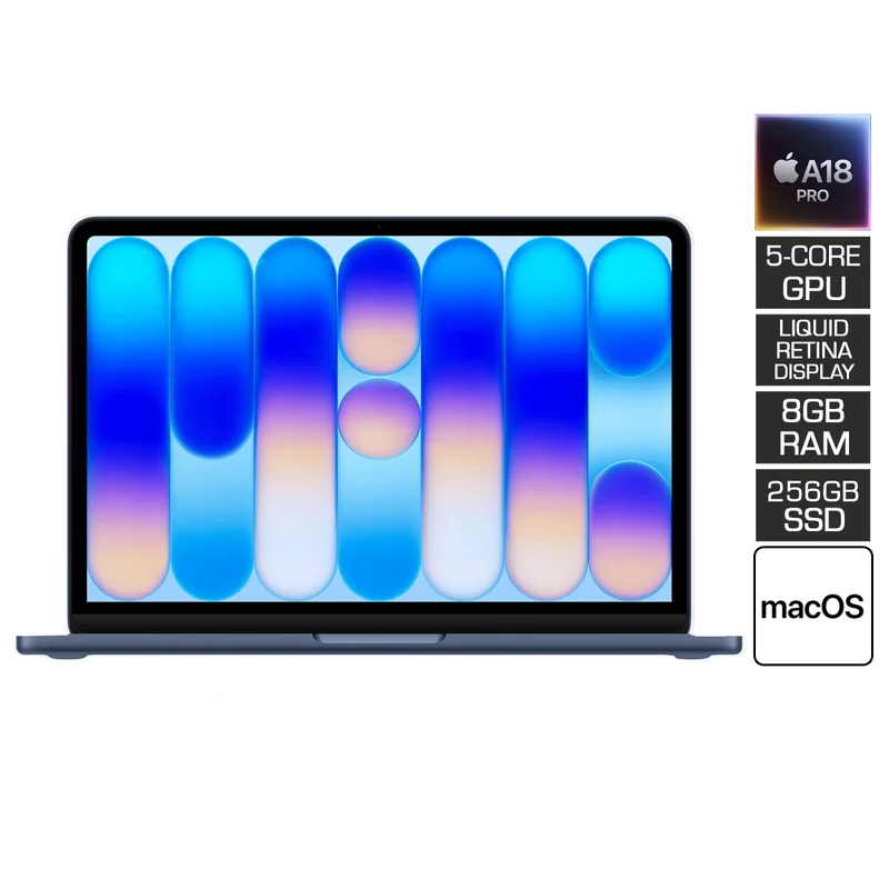 Apple MacBook Neo 13" 8GB+256GB A18 Pro Chip with 6-Core CPU & 5-Core GPU (Indigo) (MHFF4PP/A)