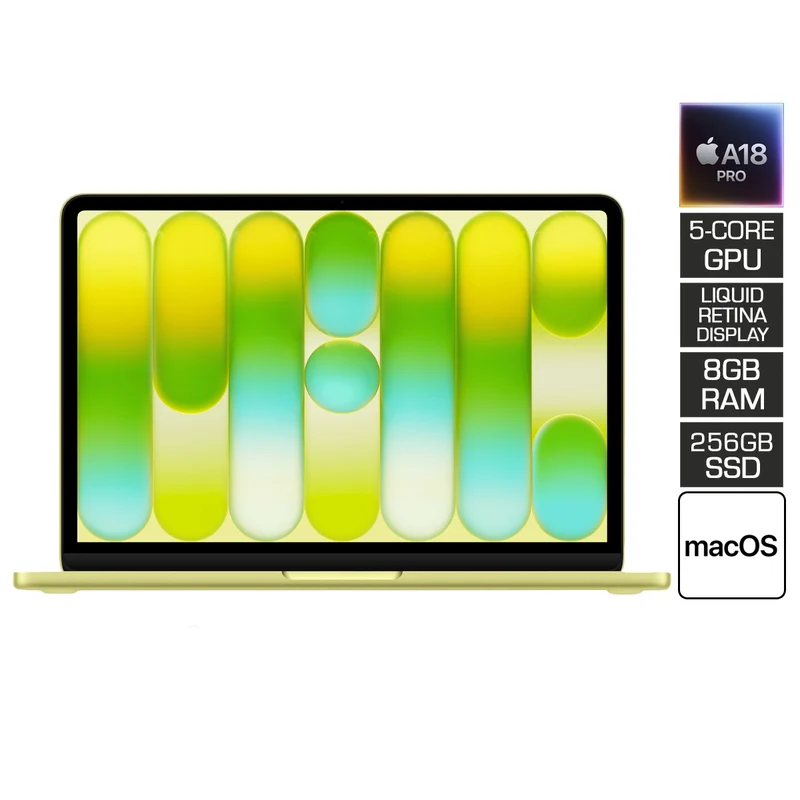 Apple MacBook Neo 13" 8GB+256GB A18 Pro Chip with 6-Core CPU & 5-Core GPU (Citrus) (MHFD4PP/A)