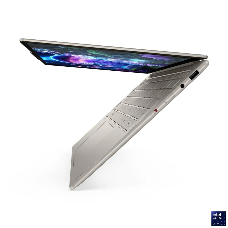 Lenovo Yoga Slim 7 14ILL10 83JX00CQPH Laptop (Seashell) | 14" WUXGA (1920x1200) OLED | Core Ultra 7 258V | 32GB RAM | 1TB SSD | Intel Arc Graphics 140V | Windows 11 Home | MS Office Home 2024 + MS 365 Basic + Yoga Slim Mouse + Yoga Sleeve
