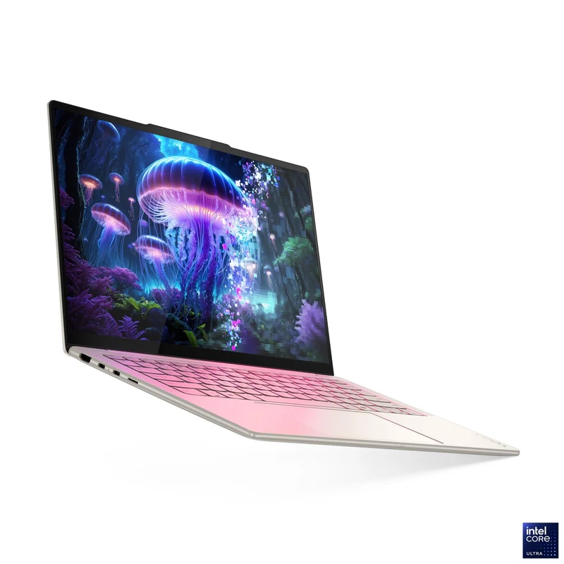 Lenovo Yoga Slim 7 14ILL10 83JX00CQPH Laptop (Seashell) | 14" WUXGA (1920x1200) OLED | Core Ultra 7 258V | 32GB RAM | 1TB SSD | Intel Arc Graphics 140V | Windows 11 Home | MS Office Home 2024 + MS 365 Basic + Yoga Slim Mouse + Yoga Sleeve