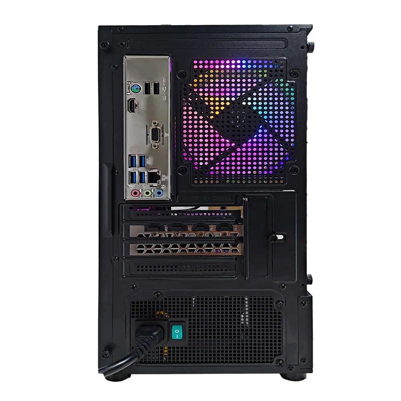 Alpha Juro Black Desktop Gaming PC | AMD Ryzen 5 5500 | 16GB RAM | 512GB SSD | RTX 3050 | Windows 11 Pro