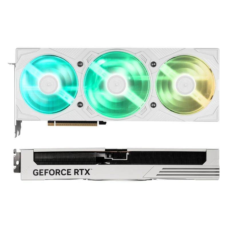 Galax GeForce RTX 5080 Ex Gamer 1-Click OC PCI-E 16GB GDDR7 Graphics Card (White) (58NZN6MDBZWH)