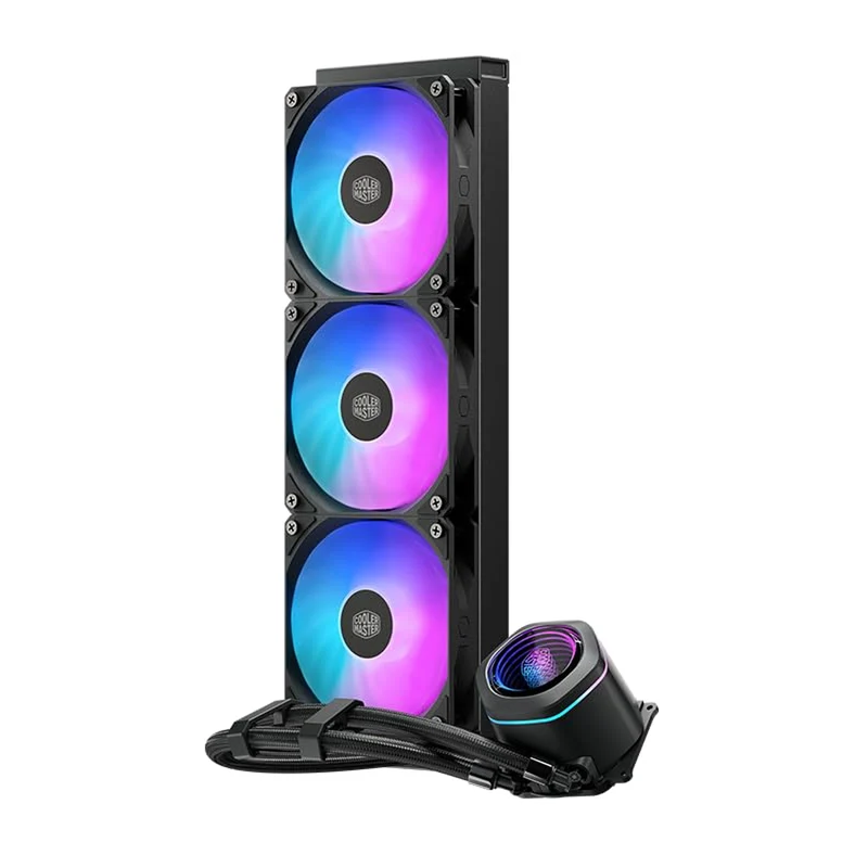 Cooler Master MasterLiquid Core Nex 360 ARGB Liquid CPU Cooler (Black, White)