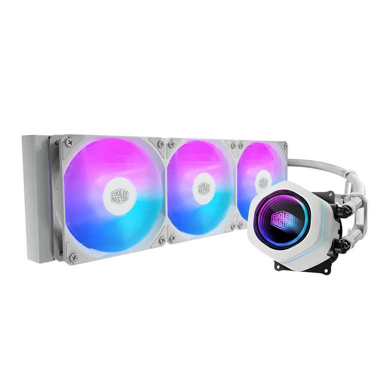 Cooler Master MasterLiquid Core Nex 360 ARGB Liquid CPU Cooler (Black, White)