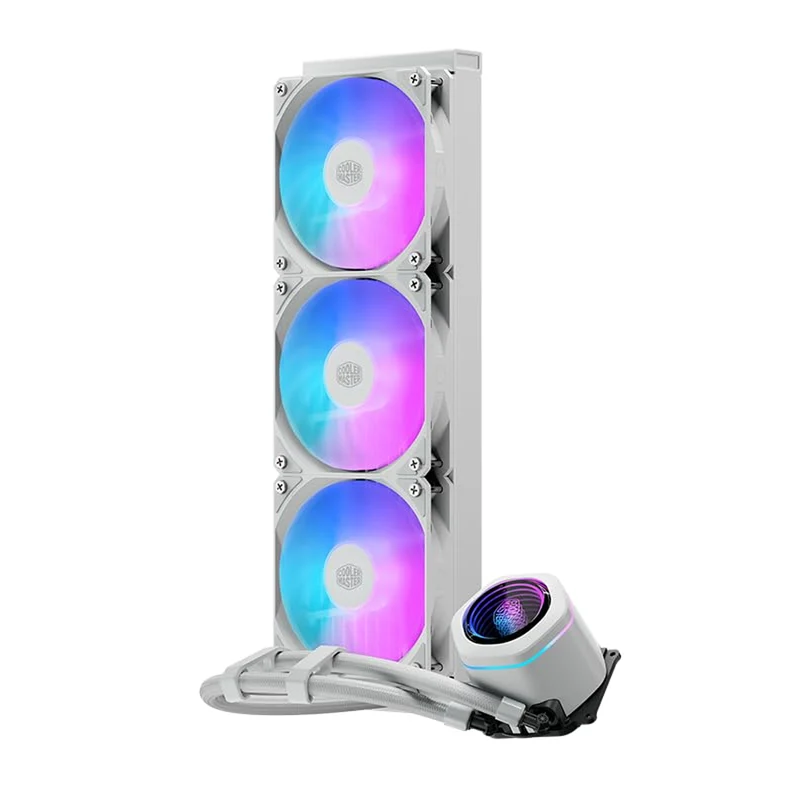 Cooler Master MasterLiquid Core Nex 360 ARGB Liquid CPU Cooler (Black, White)