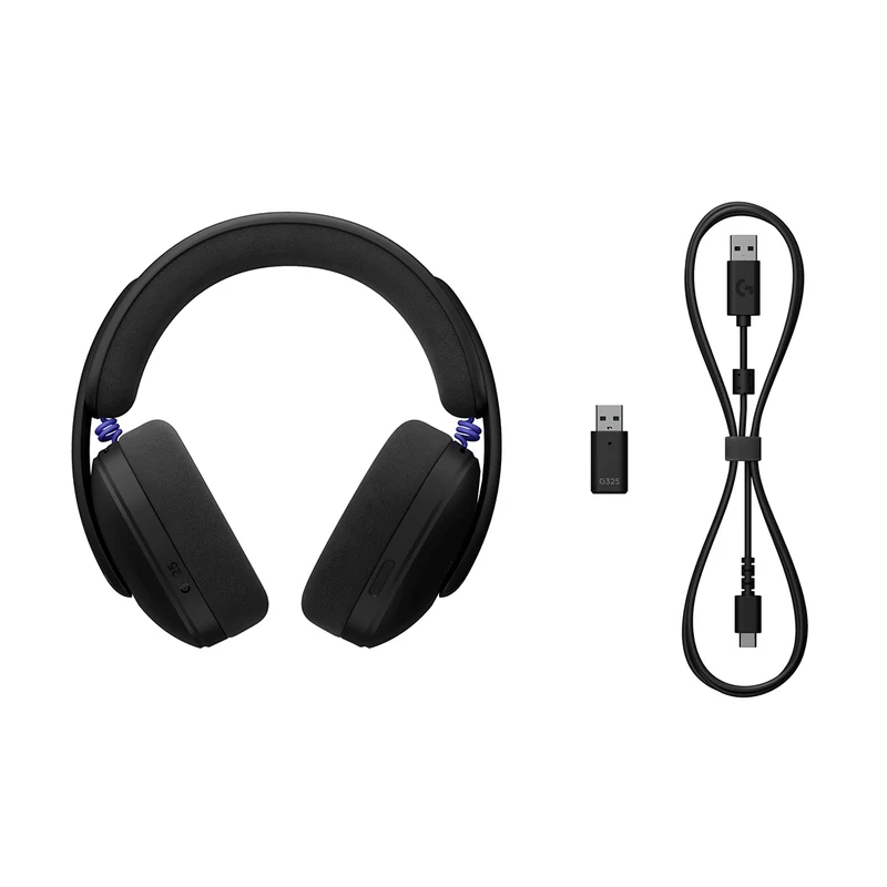 Logitech G325 Lightspeed Wireless Gaming Headset (Black, White)