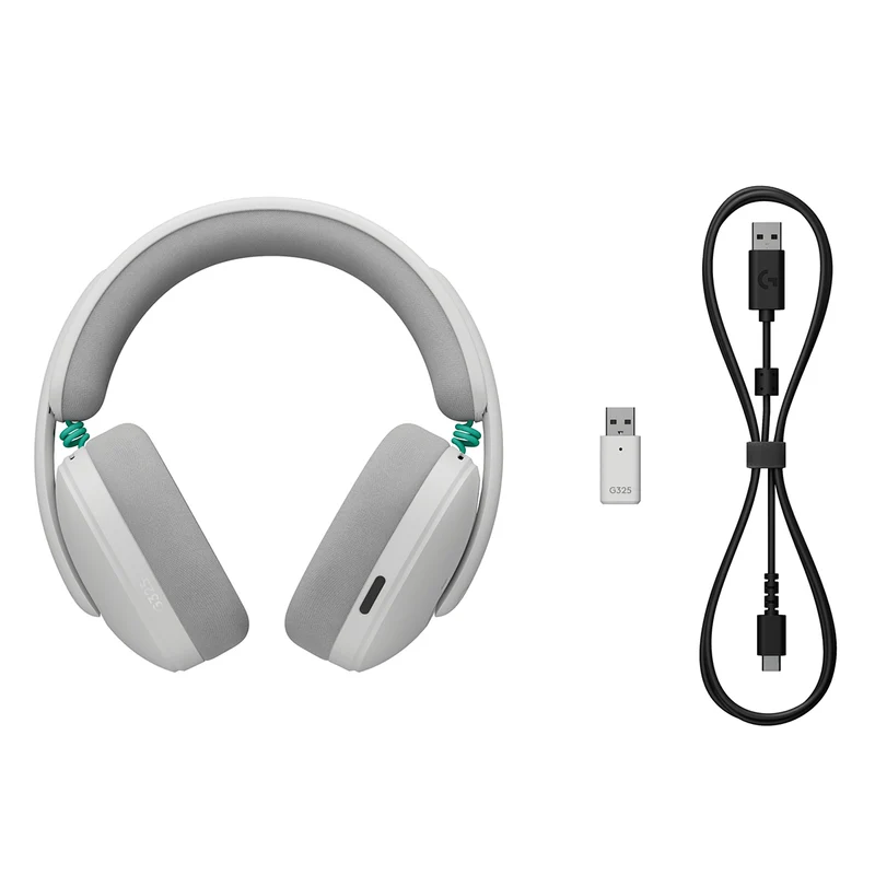 Logitech G325 Lightspeed Wireless Gaming Headset (Black, White)
