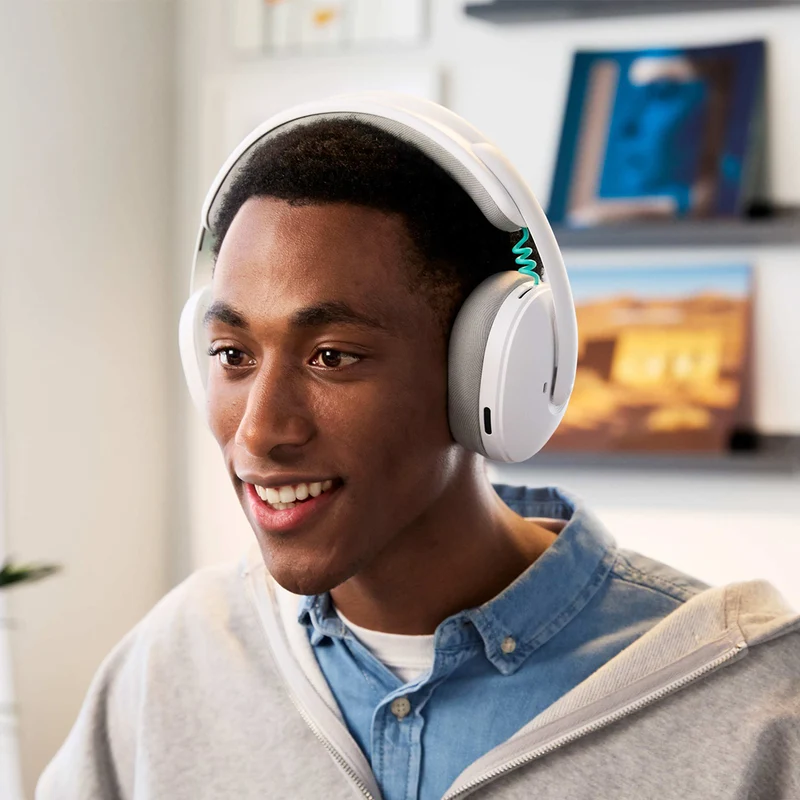 Logitech G325 Lightspeed Wireless Gaming Headset (Black, White)