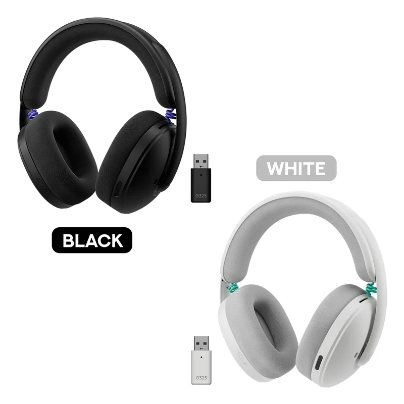 Logitech G325 Lightspeed Wireless Gaming Headset (Black, White)