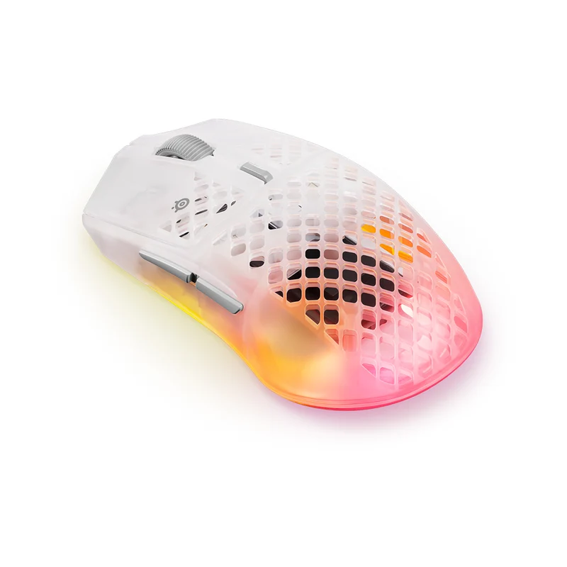 SteelSeries Aerox 3 Wireless Gen 2 4K Gaming Mouse (Ghost, Magenta Haze, Shadow)