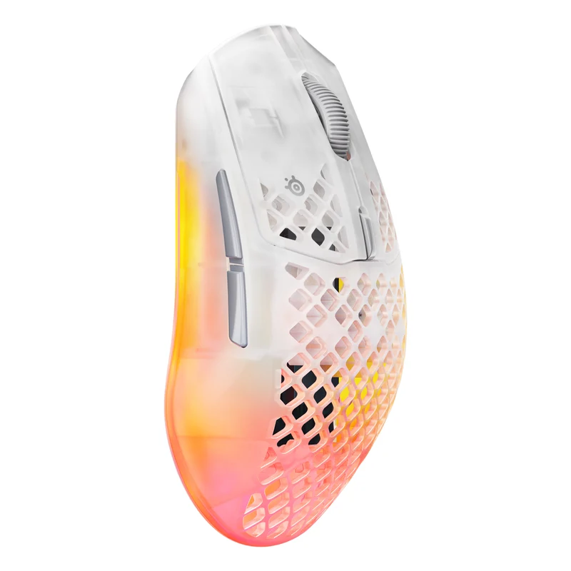 SteelSeries Aerox 3 Wireless Gen 2 4K Gaming Mouse (Ghost, Magenta Haze, Shadow)