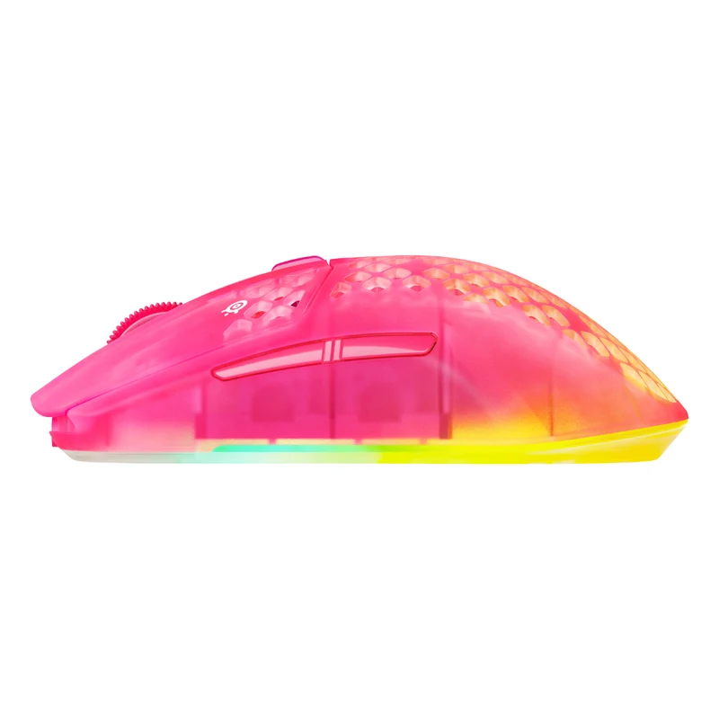 SteelSeries Aerox 3 Wireless Gen 2 4K Gaming Mouse (Ghost, Magenta Haze, Shadow)
