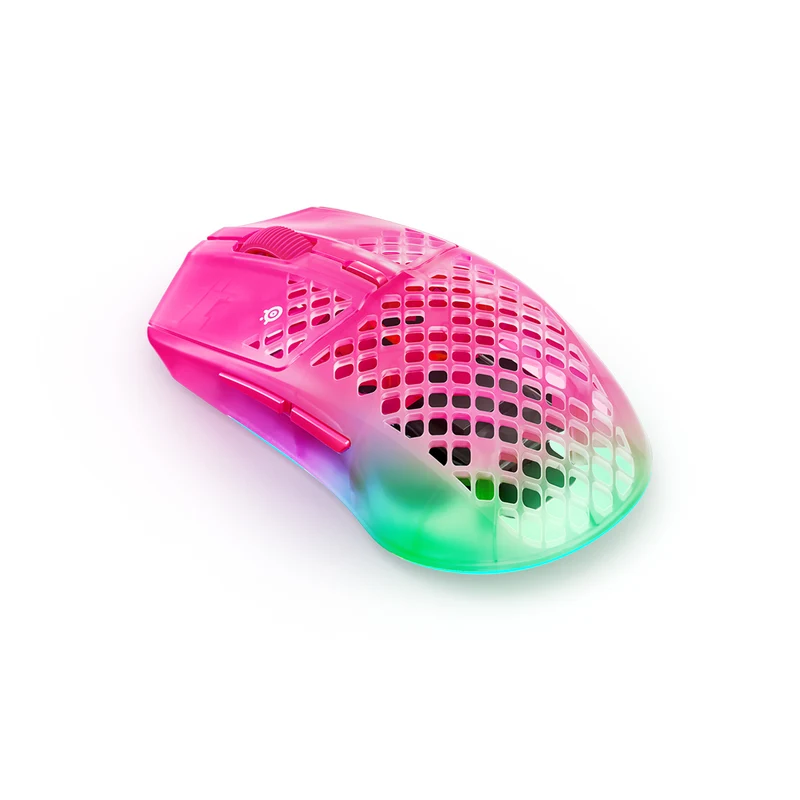 SteelSeries Aerox 3 Wireless Gen 2 4K Gaming Mouse (Ghost, Magenta Haze, Shadow)
