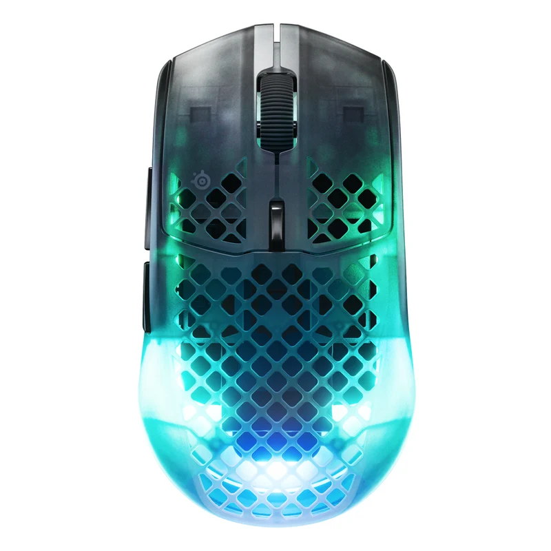 SteelSeries Aerox 3 Wireless Gen 2 4K Gaming Mouse (Ghost, Magenta Haze, Shadow)