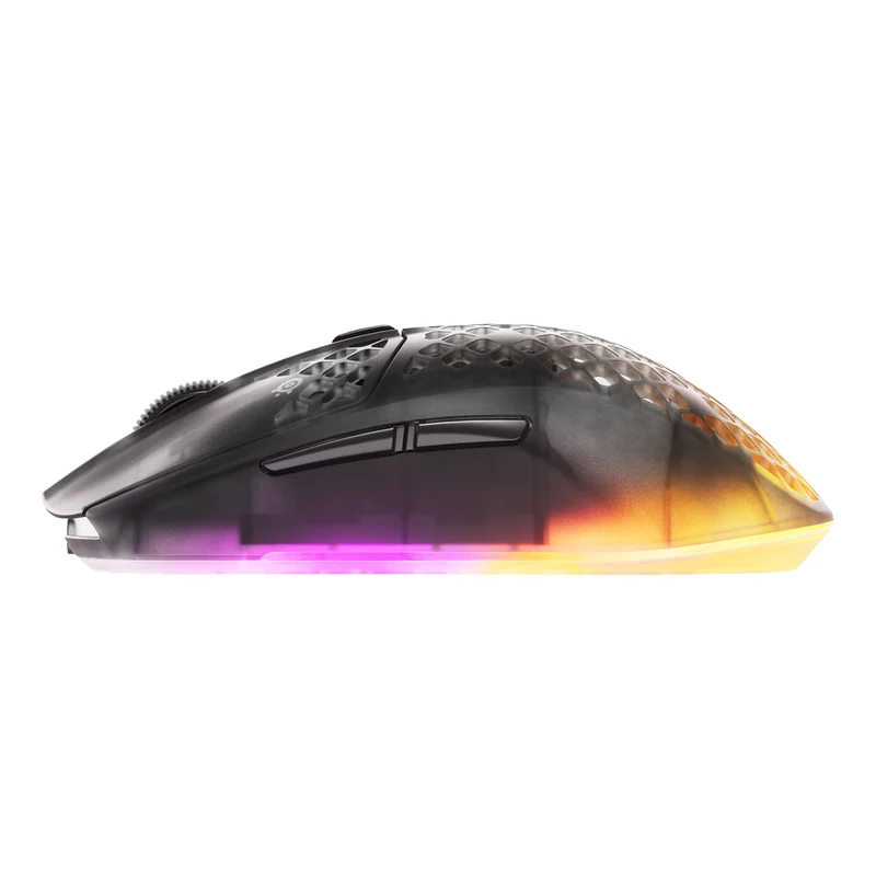 SteelSeries Aerox 3 Wireless Gen 2 4K Gaming Mouse (Ghost, Magenta Haze, Shadow)