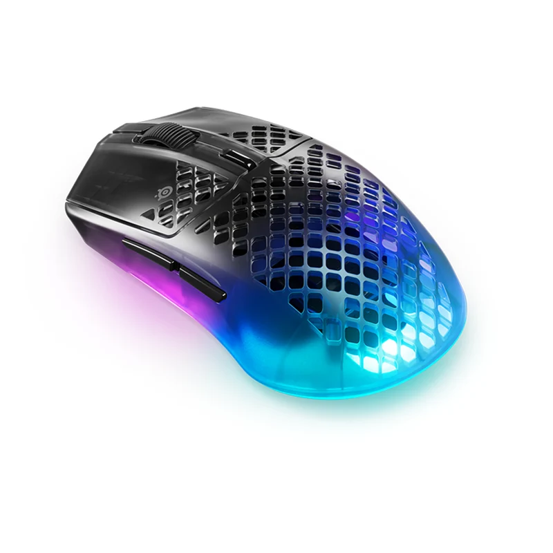 SteelSeries Aerox 3 Wireless Gen 2 4K Gaming Mouse (Ghost, Magenta Haze, Shadow)