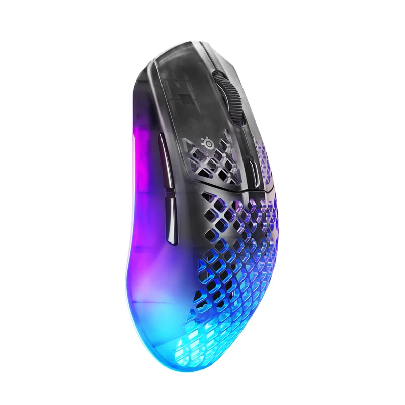 SteelSeries Aerox 3 Wireless Gen 2 4K Gaming Mouse (Ghost, Magenta Haze, Shadow)
