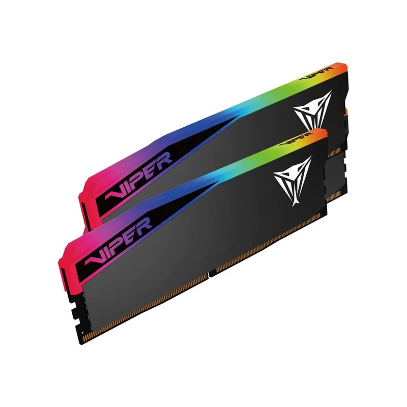 Patriot Viper Elite 5 Ultra RGB 64GB (2x32GB) DDR5 6400MT/s CL36 UDIMM Gaming Memory (VEUR564G6436K)