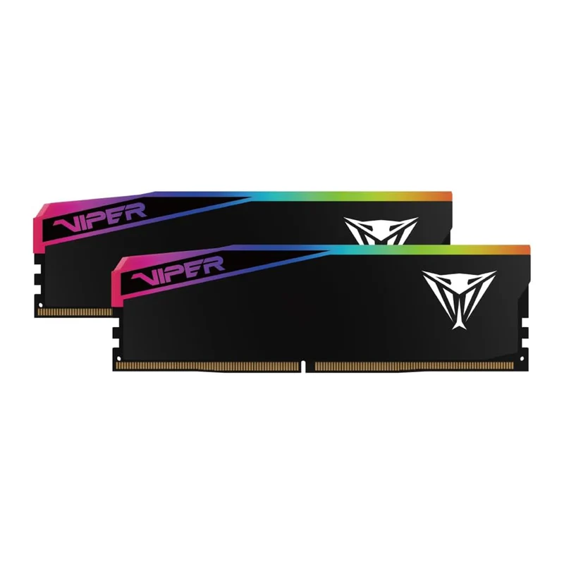 Patriot Viper Elite 5 Ultra RGB 32GB (2x16GB) DDR5 6000MT/s CL36 UDIMM Gaming Memory (VEUR532G6036K)