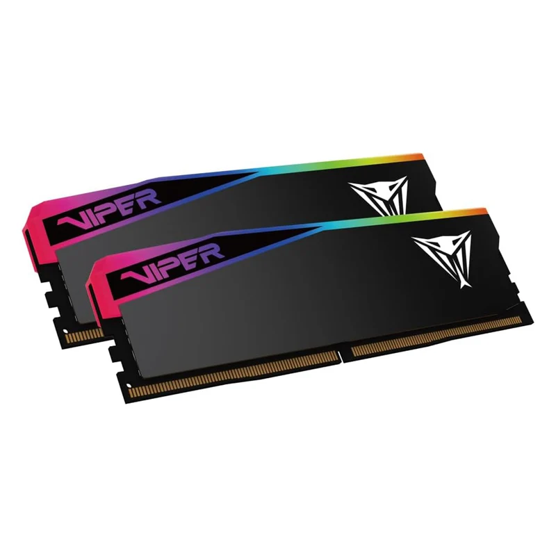 Patriot Viper Elite 5 Ultra RGB 32GB (2x16GB) DDR5 6000MT/s CL36 UDIMM Gaming Memory (VEUR532G6036K)