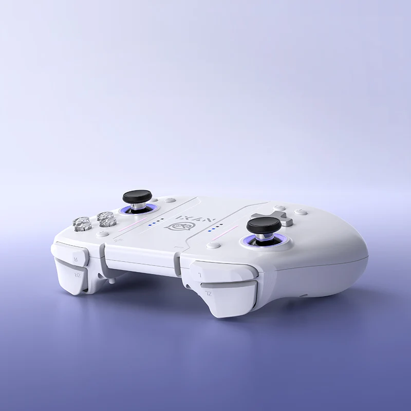 NYXI Hyperion Pro Style Wireless Joy-Pad for Nintendo Switch/Nintendo Switch Lite/Nintendo Switch OLED (White, Lawgreen)