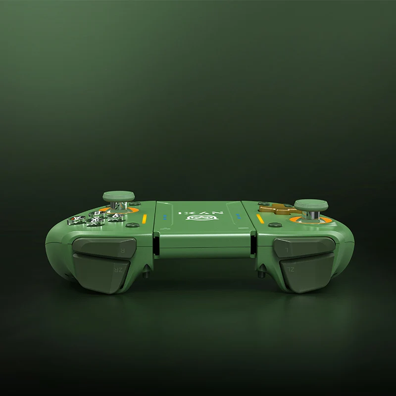 NYXI Hyperion Pro Style Wireless Joy-Pad for Nintendo Switch/Nintendo Switch Lite/Nintendo Switch OLED (White, Lawgreen)