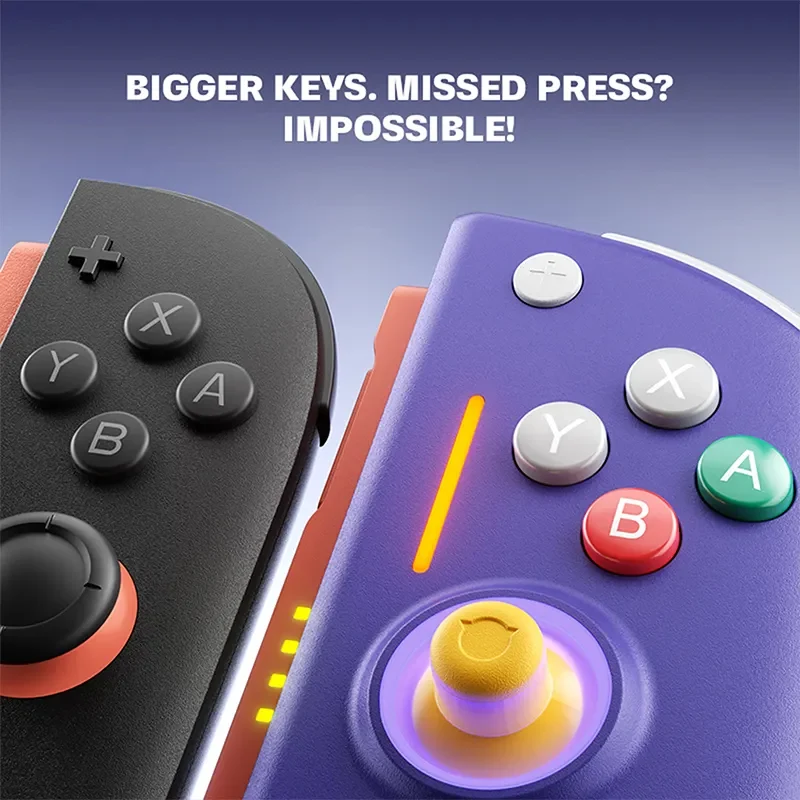 NYXI Hyperion 3 Wireless JoyPad for Nintendo Switch 2 (Black, Purple, White) (NJ22, NJ22WH, NJ22PU)